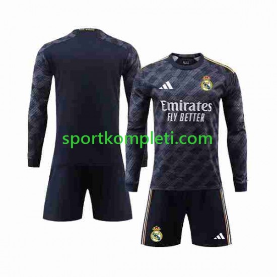 Real Madrid Djeca Gostujući Nogometni Dres 2023-2024 Dugi Rukavi