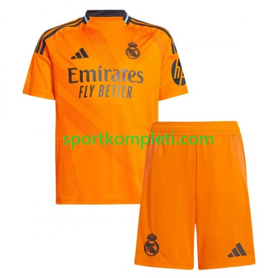 Real Madrid Djeca Gostujući Nogometni Dres 2024-2025 Kratki Rukavi