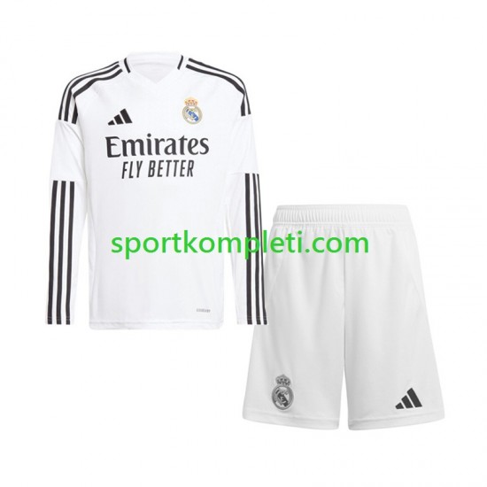 Real Madrid Djeca Domaći Nogometni Dres 2024-2025 Dugi Rukavi