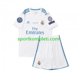 Real Madrid Retro Djeca Domaći Nogometni Dres 2017 Kratki Rukavi