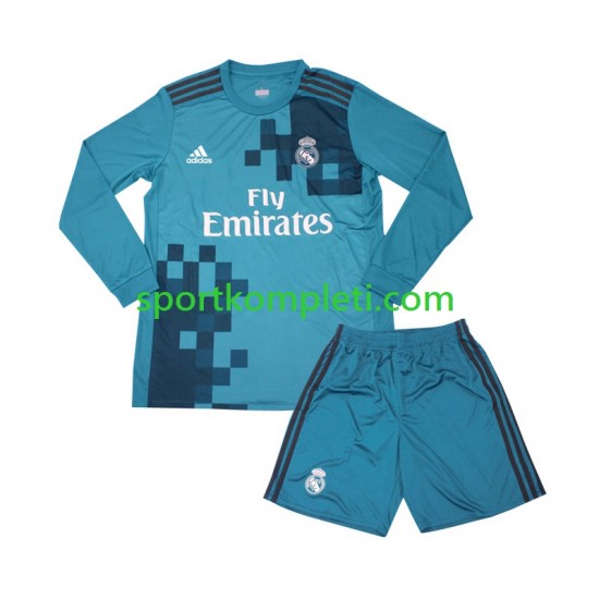 Real Madrid Retro Djeca Treći Nogometni Dres 2017 Dugi Rukavi