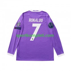 Real Madrid Retro Muškarci Gostujući Nogometni Dres Cristiano Ronaldo 7 2016 Dugi Rukavi