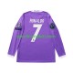 Real Madrid Retro Djeca Gostujući Nogometni Dres Cristiano Ronaldo 7 2016 Dugi Rukavi
