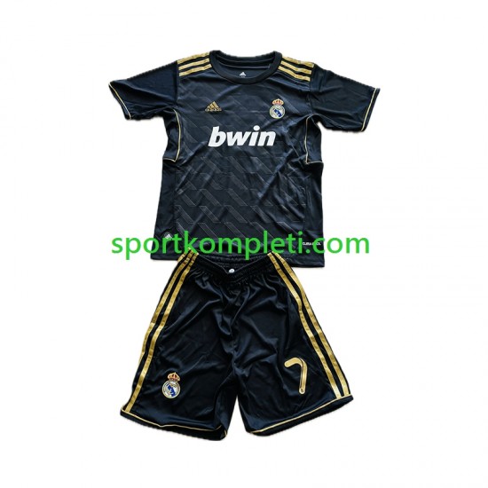 Real Madrid Retro Djeca Gostujući Nogometni Dres Cristiano Ronaldo 7 2011-2012 Kratki Rukavi
