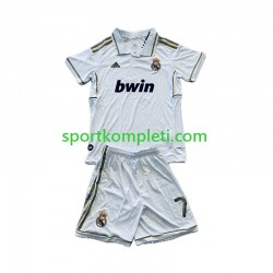 Real Madrid Retro Djeca Domaći Nogometni Dres Cristiano Ronaldo 7 2011-2012 Kratki Rukavi