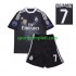 Real Madrid Retro Djeca Treći Nogometni Dres Cristiano Ronaldo 7 2014 Kratki Rukavi