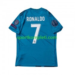 Real Madrid Retro Djeca Treći Nogometni Dres Cristiano Ronaldo 7 2017 Kratki Rukavi
