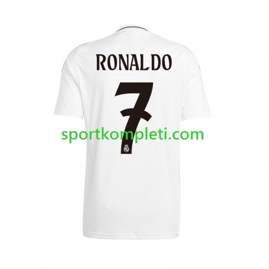 Real Madrid Muškarci Domaći Nogometni Dres Cristiano Ronaldo 7 2024-2025 Kratki Rukavi