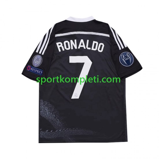 Real Madrid Retro Muškarci Treći Nogometni Dres Cristiano Ronaldo 7 2014 Kratki Rukavi