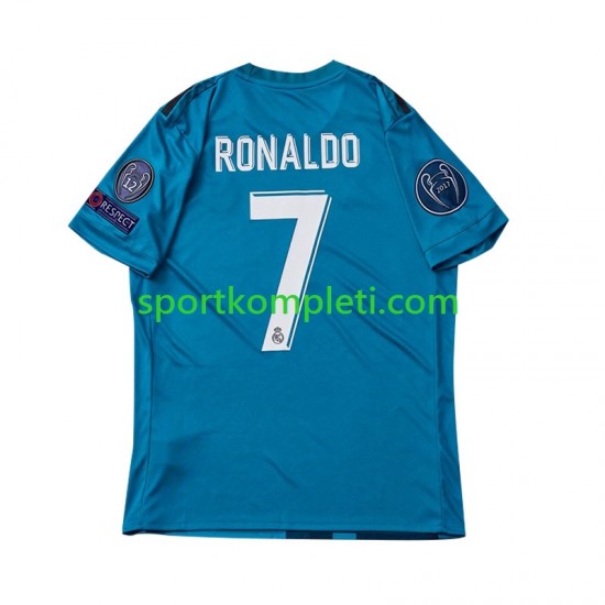 Real Madrid Retro Muškarci Treći Nogometni Dres Cristiano Ronaldo 7 2017 Kratki Rukavi