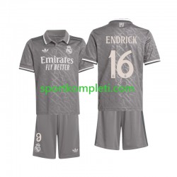Real Madrid Djeca Treći Nogometni Dres Endrick 16 2024-2025 Kratki Rukavi
