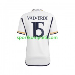 Real Madrid Muškarci Domaći Nogometni Dres Federico Valverde 15 2023-2024 Kratki Rukavi