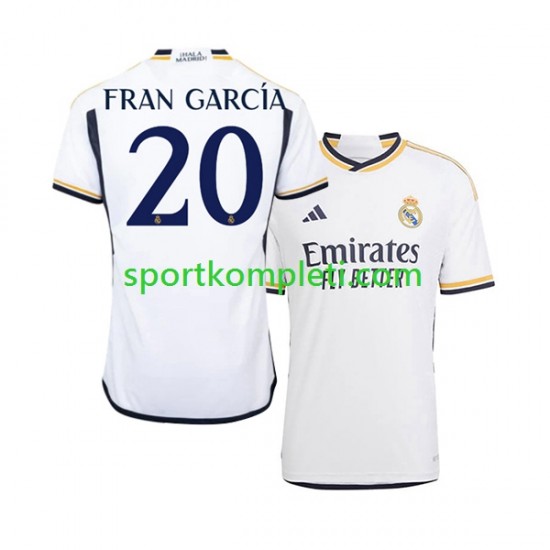 Real Madrid Muškarci Domaći Nogometni Dres Fran Garcia 20 2023-2024 Kratki Rukavi