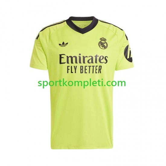 Real Madrid Vratar Muškarci Treći Nogometni Dres COURTOIS 1 2024-2025 Kratki Rukavi