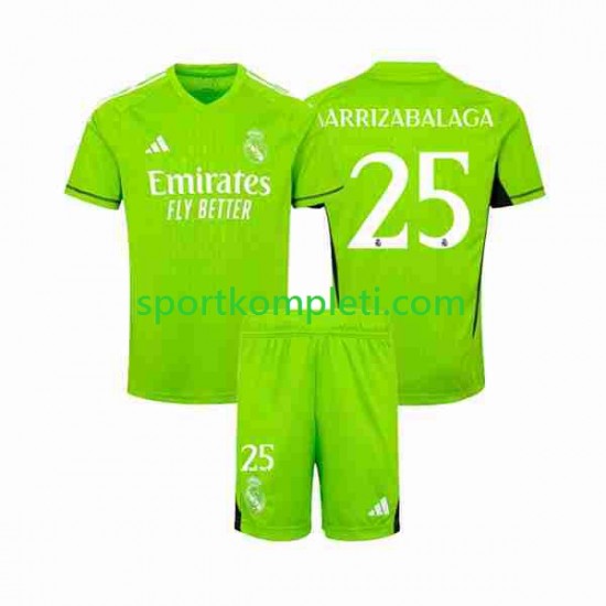 Real Madrid Vratar Djeca Domaći Nogometni Dres Kepa Arrizabalaga 25 2023-2024 Kratki Rukavi
