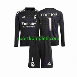 Real Madrid Vratar Djeca Gostujući Nogometni Dres Thibaut Courtois 1 2023-2024 Dugi Rukavi