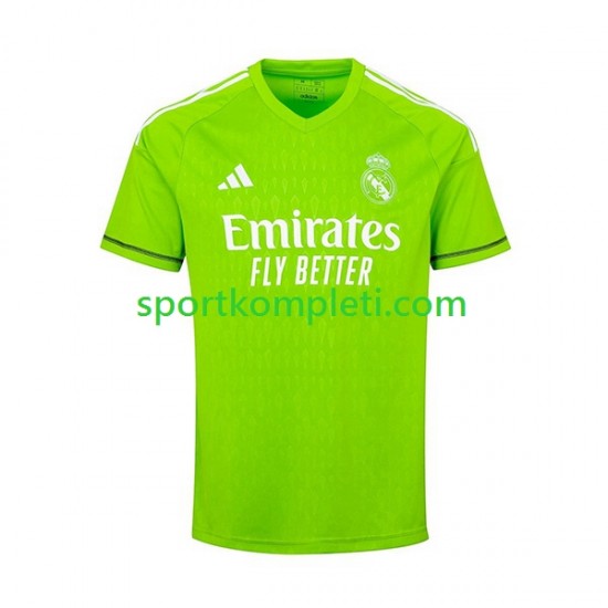 Real Madrid Vratar Muškarci Domaći Nogometni Dres Thibaut Courtois 1 2023-2024 Kratki Rukavi