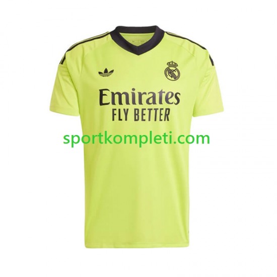 Real Madrid Vratar Muškarci Treći Nogometni Dres 2024-2025 Kratki Rukavi