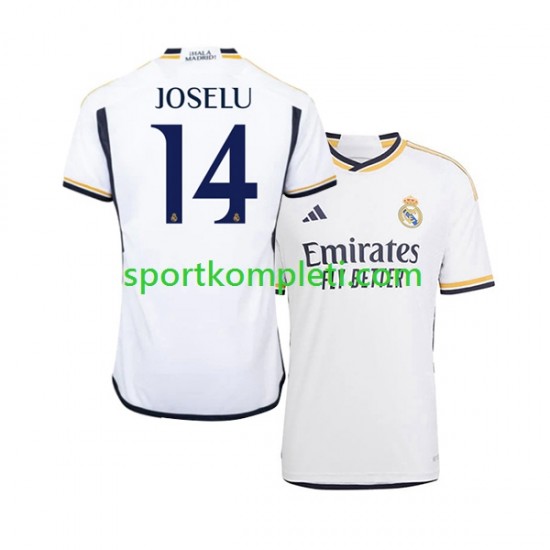 Real Madrid Muškarci Domaći Nogometni Dres JOSELU 14 2023-2024 Kratki Rukavi