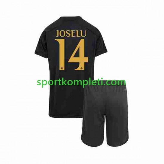 Real Madrid Djeca Treći Nogometni Dres Joselu 14 2023-2024 Kratki Rukavi