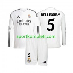 Real Madrid Djeca Domaći Nogometni Dres Jude Bellingham 5 2024-2025 Dugi Rukavi
