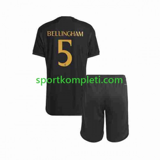 Real Madrid Djeca Treći Nogometni Dres Jude Bellingham 5 2023-2024 Kratki Rukavi