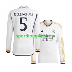 Real Madrid Muškarci Domaći Nogometni Dres Jude Bellingham 5 2023-2024 Dugi Rukavi