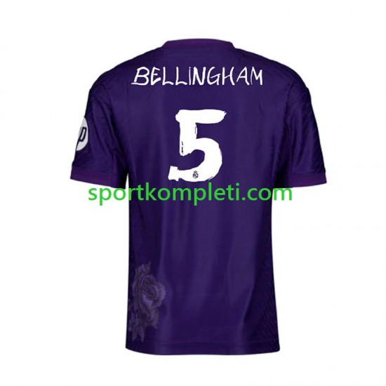Real Madrid Ljubičasta Muškarci Četvrti Nogometni Dres Jude Bellingham 5 Y-3 2023-2024 Kratki Rukavi