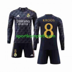 Real Madrid Djeca Gostujući Nogometni Dres Kroos 8 2023-2024 Dugi Rukavi