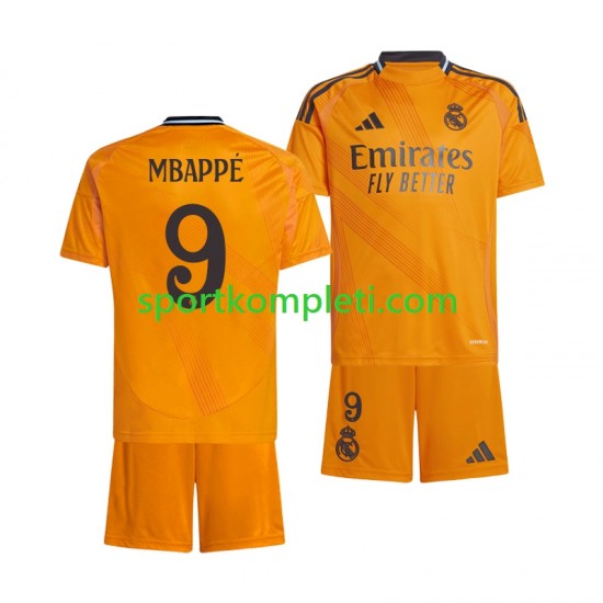 Real Madrid Djeca Gostujući Nogometni Dres Kylian Mbappe 9 2024-2025 Kratki Rukavi