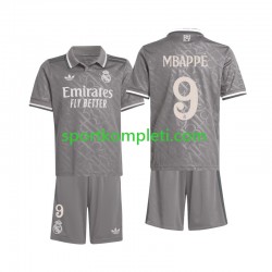 Real Madrid Djeca Treći Nogometni Dres Kylian Mbappe 9 2024-2025 Kratki Rukavi