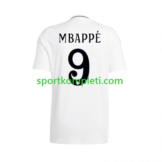 Real Madrid Muškarci Domaći Nogometni Dres Kylian Mbappe 9 2024-2025 Kratki Rukavi