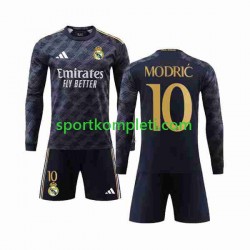 Real Madrid Djeca Gostujući Nogometni Dres Luka Modric 10 2023-2024 Dugi Rukavi
