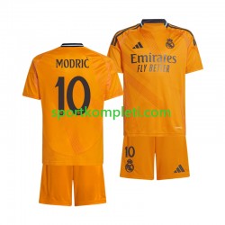 Real Madrid Djeca Gostujući Nogometni Dres Luka Modric 10 2024-2025 Kratki Rukavi