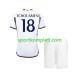 Real Madrid Djeca Domaći Nogometni Dres TCHOUAMENI 18 2023-2024 Kratki Rukavi