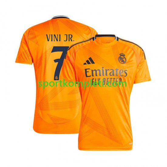 Real Madrid Muškarci Gostujući Nogometni Dres VINI JR 7 2024-2025 Kratki Rukavi