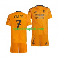 Real Madrid Djeca Gostujući Nogometni Dres VINI JR 7 2024-2025 Kratki Rukavi