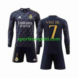 Real Madrid Djeca Gostujući Nogometni Dres Vini Jr 7 2023-2024 Dugi Rukavi