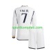 Real Madrid Djeca Domaći Nogometni Dres Vinicius Junior 7 2023-2024 Dugi Rukavi