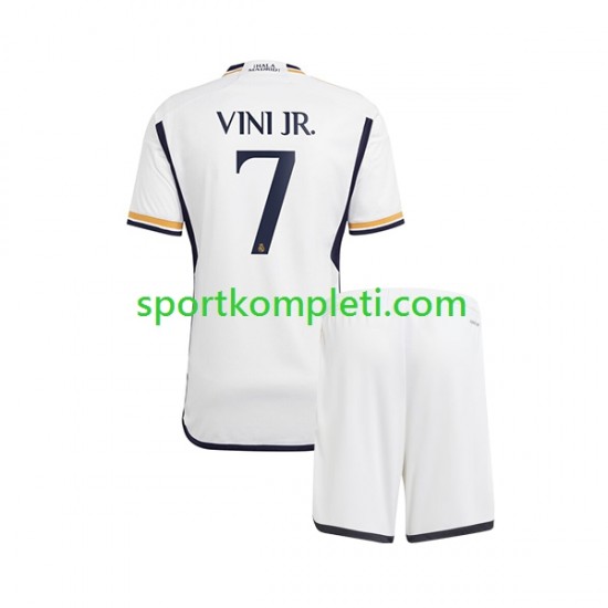 Real Madrid Djeca Domaći Nogometni Dres Vinicius Junior 7 2023-2024 Kratki Rukavi Real Madrid Djeca Domaći Nogometni Dres Vinicius Junior 7 2023-2024 Kratki Rukavi