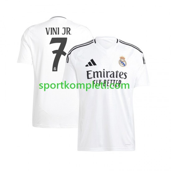Real Madrid Muškarci Domaći Nogometni Dres Vinicius Junior 7 2024-2025 Kratki Rukavi