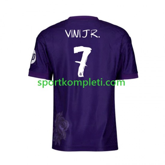 Real Madrid Ljubičasta Muškarci Četvrti Nogometni Dres Vinicius Junior 7 Y-3 2023-2024 Kratki Rukavi