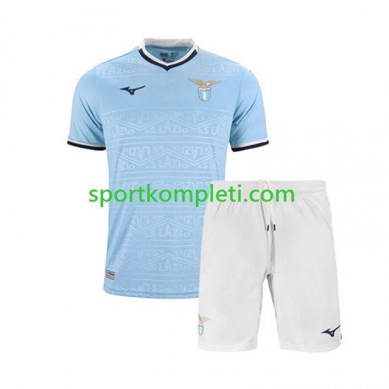 SS Lazio Djeca Domaći Nogometni Dres 2024-2025 Kratki Rukavi