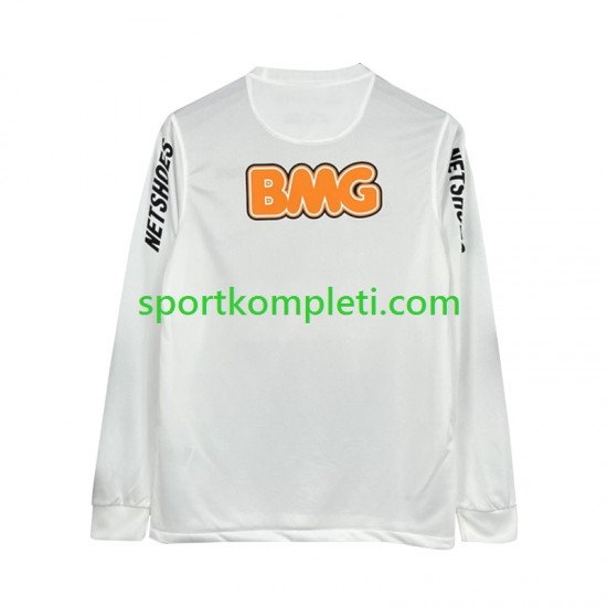 Santos FC Retro Muškarci Domaći Nogometni Dres 2011-2012 Dugi Rukavi
