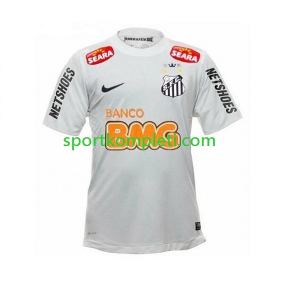 Retro Muškarci Domaći Nogometni Dres Santos Neymar JR 11 2011-2012 Kratki Rukavi
