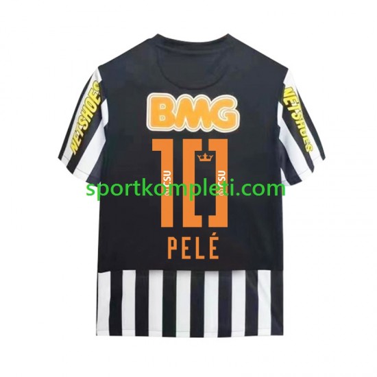 Retro Muškarci Gostujući Nogometni Dres Santos PELE 10 2011-2012 Kratki Rukavi