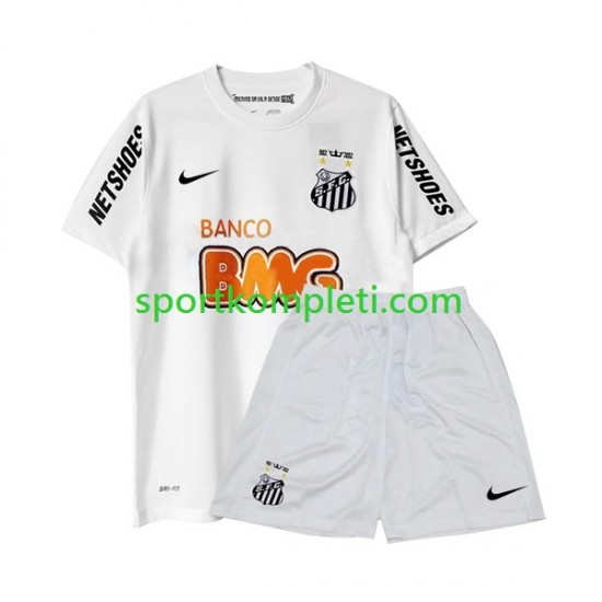 Retro Djeca Domaći Nogometni Dres Santos 2011-2012 Kratki Rukavi