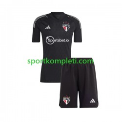 Sao Paulo Vratar Djeca Domaći Nogometni Dres 2023-2024 Kratki Rukavi