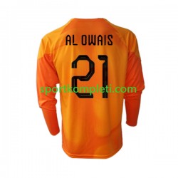 Saudijska Arabija Vratar Muškarci Gostujući Nogometni Dres Mohammed Al-Owais 21 World Cup 2022 Dugi Rukavi