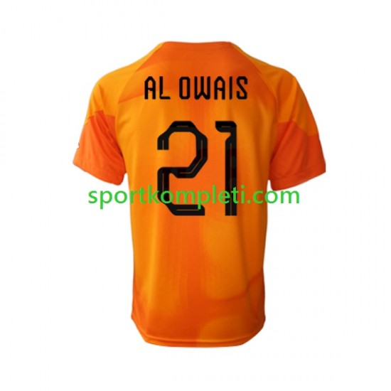 Saudijska Arabija Vratar Muškarci Gostujući Nogometni Dres Mohammed Al-Owais 21 World Cup 2022 Kratki Rukavi